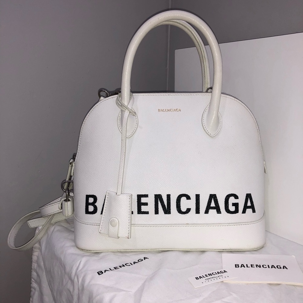 Authentic Balenciaga Ville S Top Handle Bag